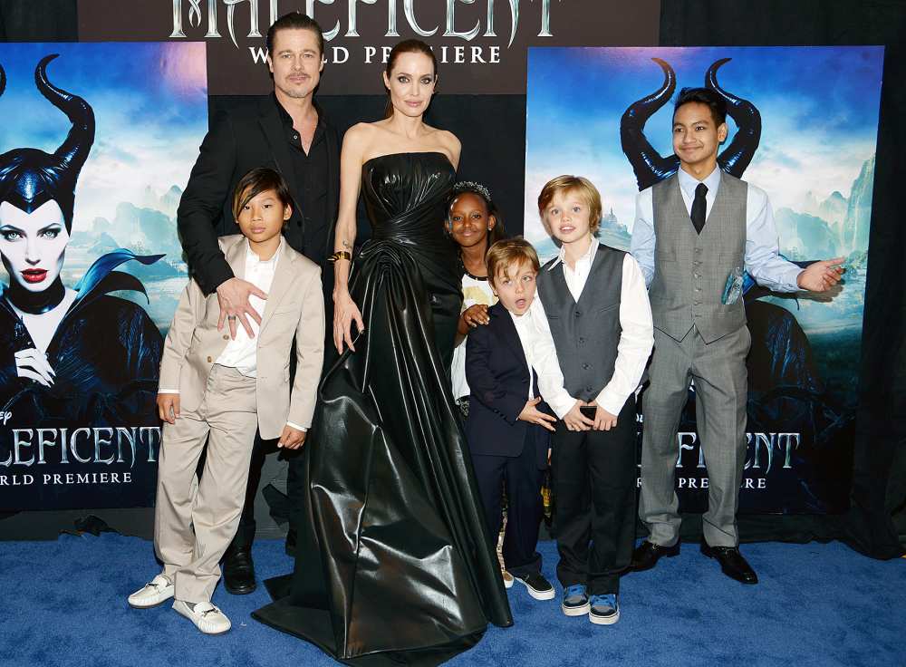 Pax Brad Pitt Angelina Jolie Zahara Knox Shiloh Maddox