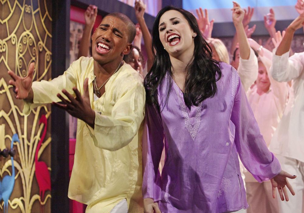 Brandon Mychal Smith and Demi Lovato