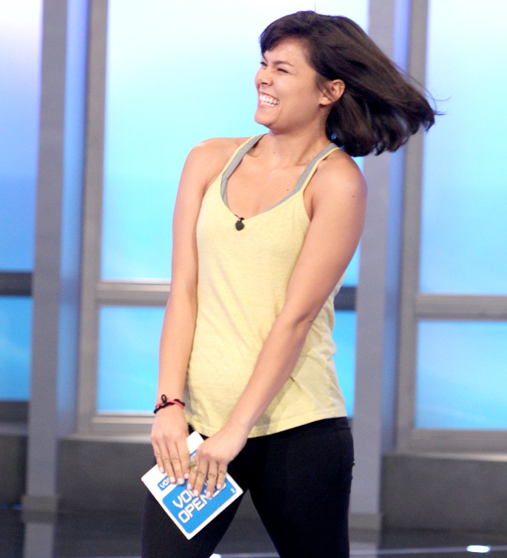 Bridgette Dunning is the second evictee on the Double Eviction night on Big Brother.