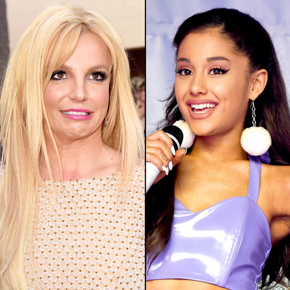 Britney Spears and Ariana Grande
