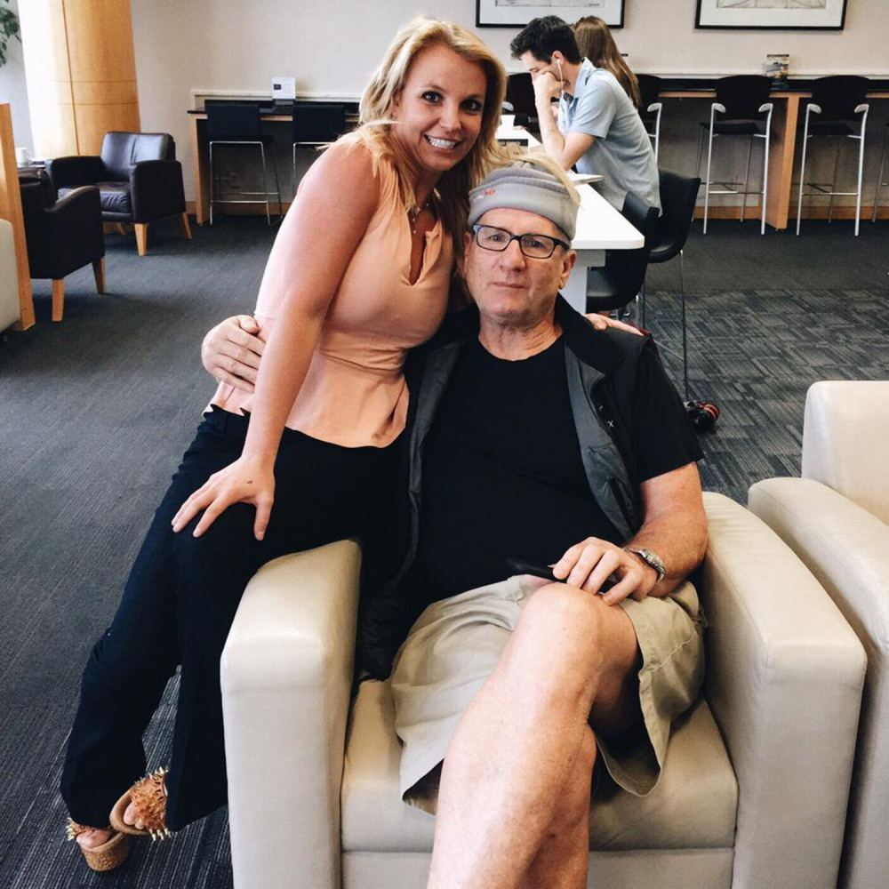 Britney Spears and Ed O'Neill