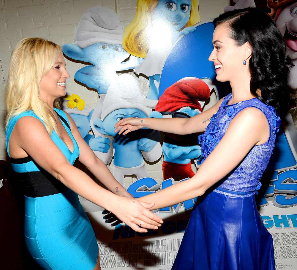 Britney Spears and Katy Perry