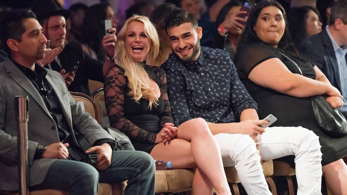 Britney Spears and Sam Asghari