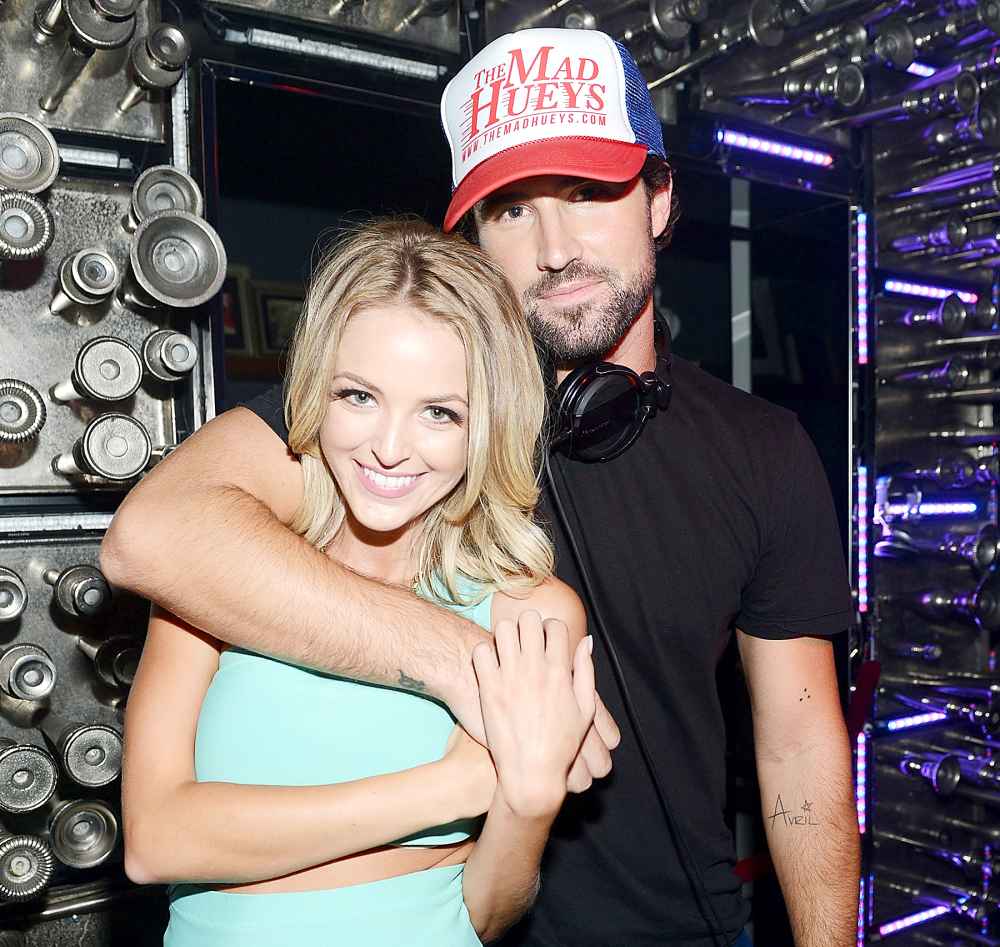 Brody Jenner and Kaitlynn Carter during Brody Jenner's Las Vegas DJ debut at Hyde Bellagio on July 18, 2014, in Las Vegas.