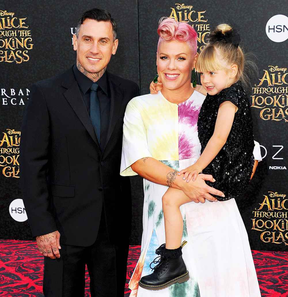 Pink, Carey Hart and Willow