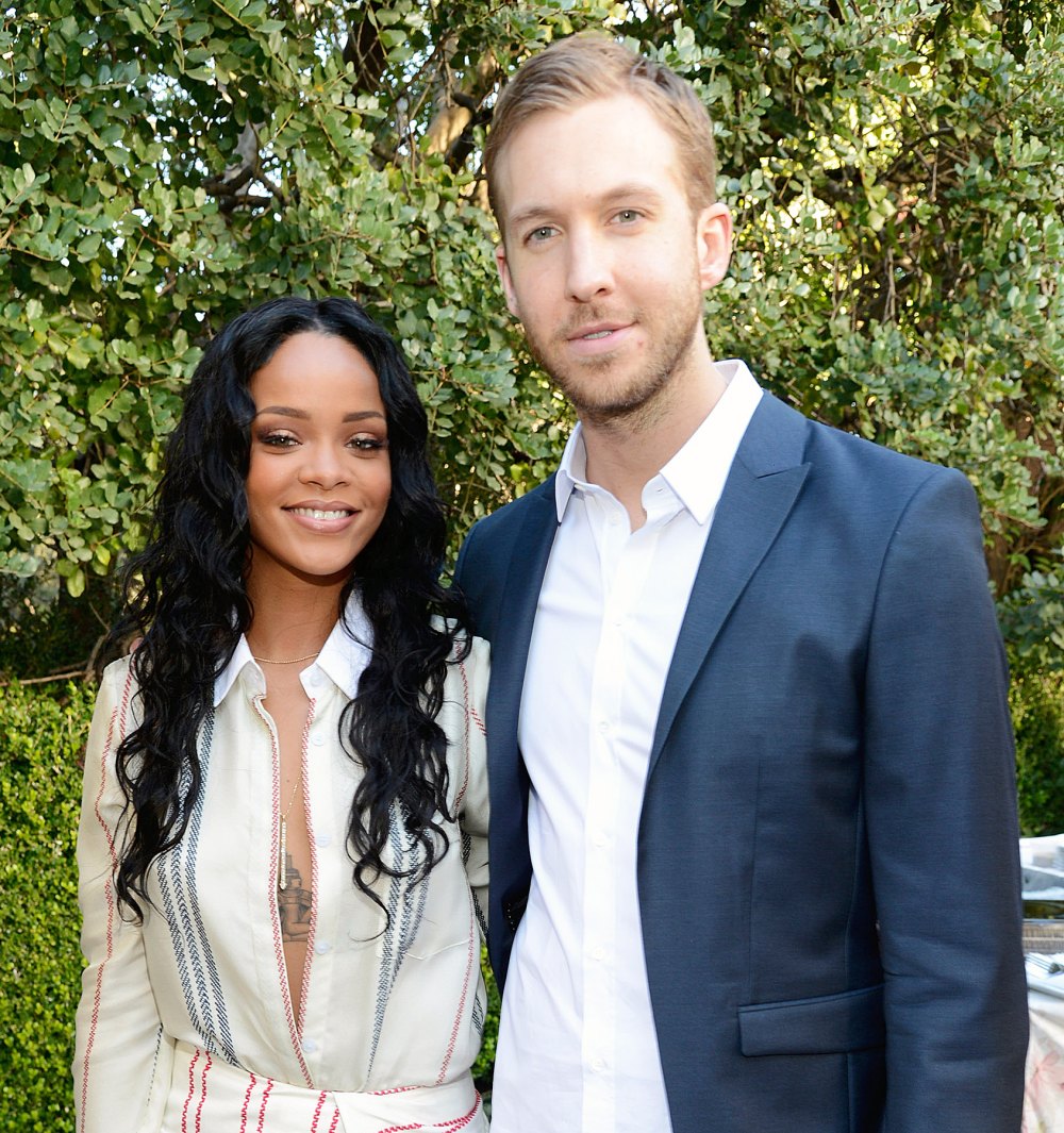 Rihanna and Calvin Harris