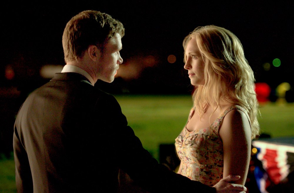 Joseph Morgan and Candice King on 'The Vampire Diaries'