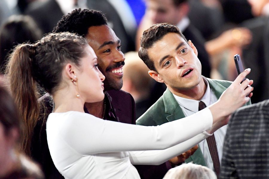 Carly Chaikin, Donald Glover, Rami Malek