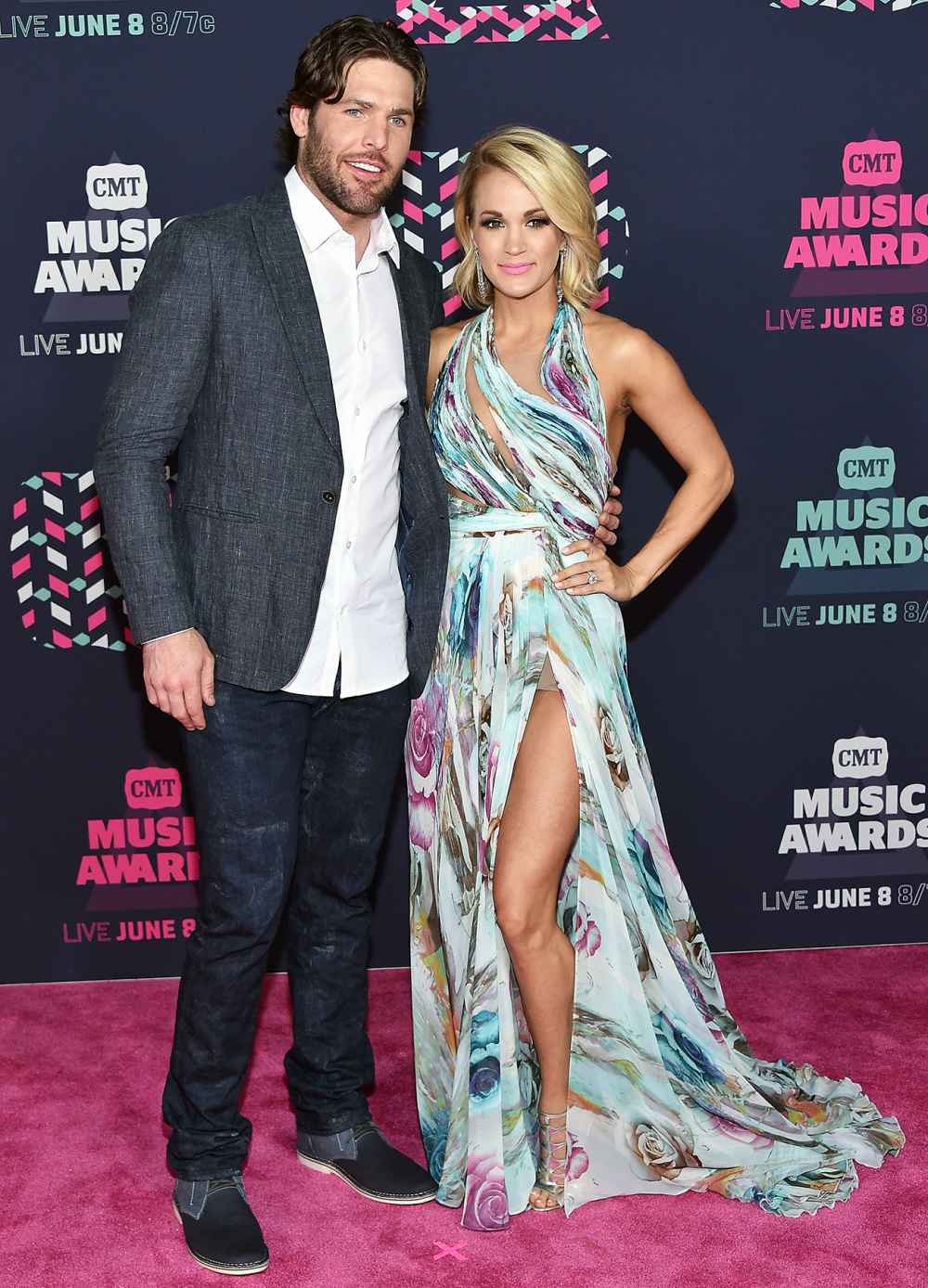 Mike Fisher and Carrie Underwood CMTs