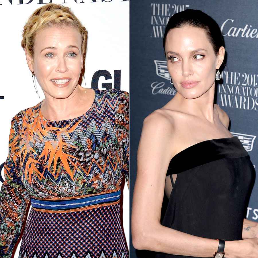 Chelsea Handler vs. Angelina Jolie