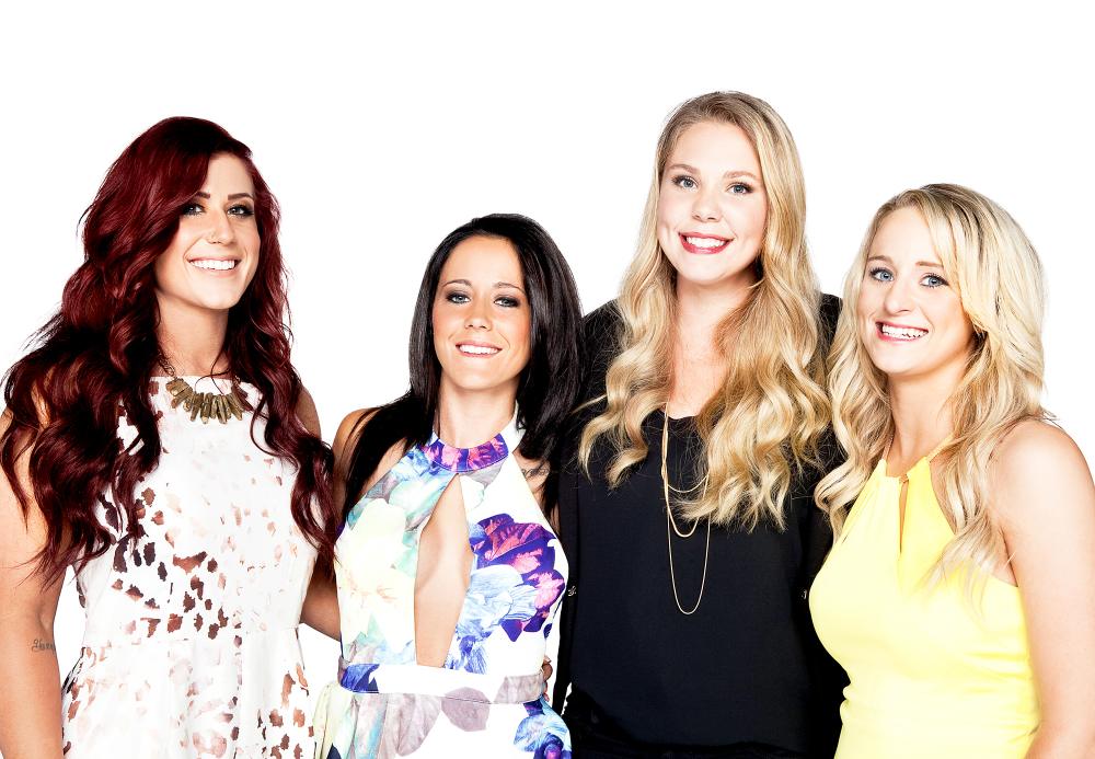 Chelsea Houska, Jenelle Evans, Kailyn Lowry and Leah Messer of 'Teen Mom 2'
