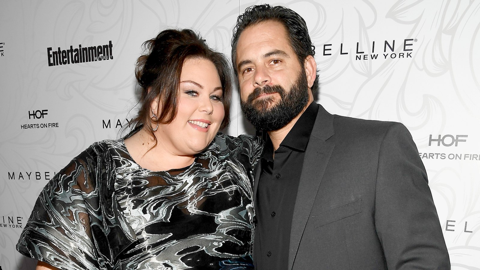 Chrissy Metz and Josh Stancil attends the Entertainment Weekly Celebration of SAG Award Nominees sponsored by Maybelline New York at Chateau Marmont on January 28, 2017 in Los Angeles, California.