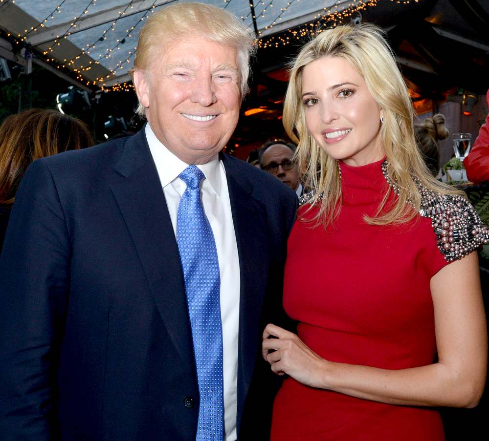 Donald Trump and Ivanka Trump attend Central Park Horse Show presented by Rolex and produced by Chronicle of the Horse where Land Rover was the official vehicle on September 18, 2014 in New York City.