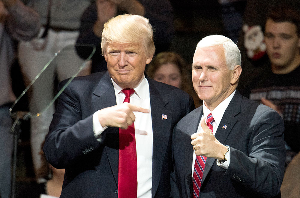 Donald Trump and Mike Pence