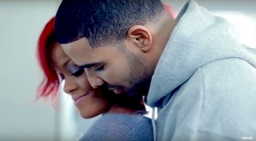 Rihanna and Drake in the 'What's My Name?' video