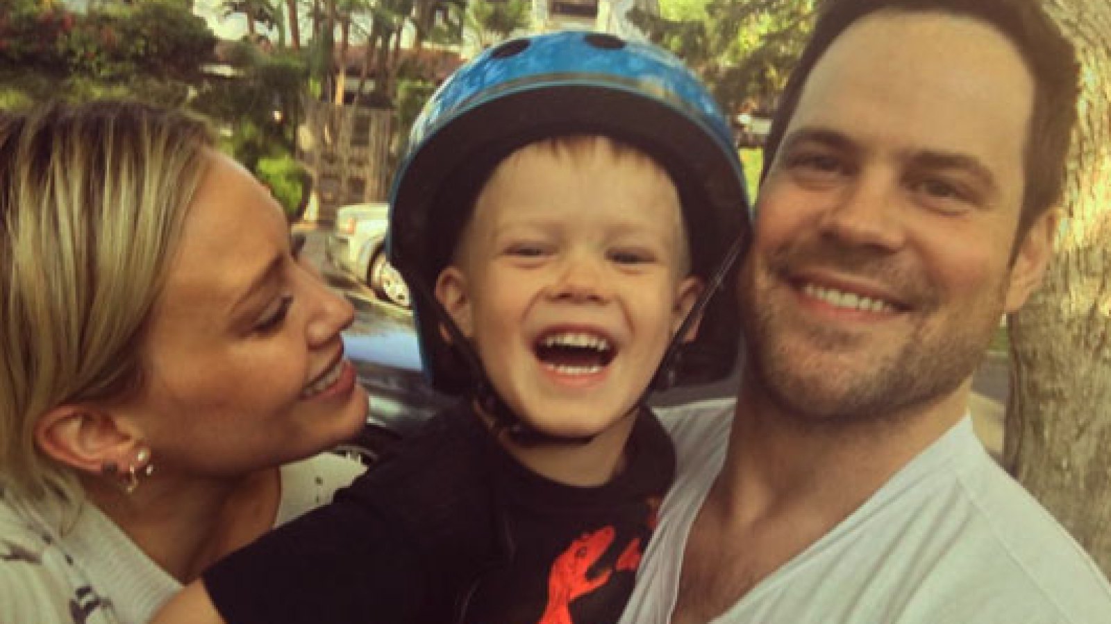 Hilary Duff and Mike Comrie united to celebrate Luca's birthday