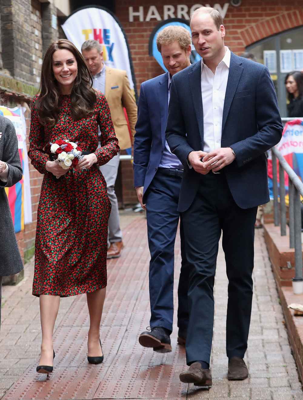 Catherine Duchess of Cambridge Prince William Prince Harry