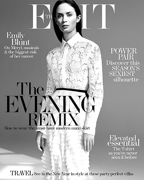 Emily Blunt - The Edit cover