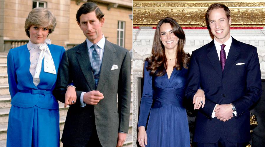 Princess Diana, Prince Charles, Duchess Kate, Prince William