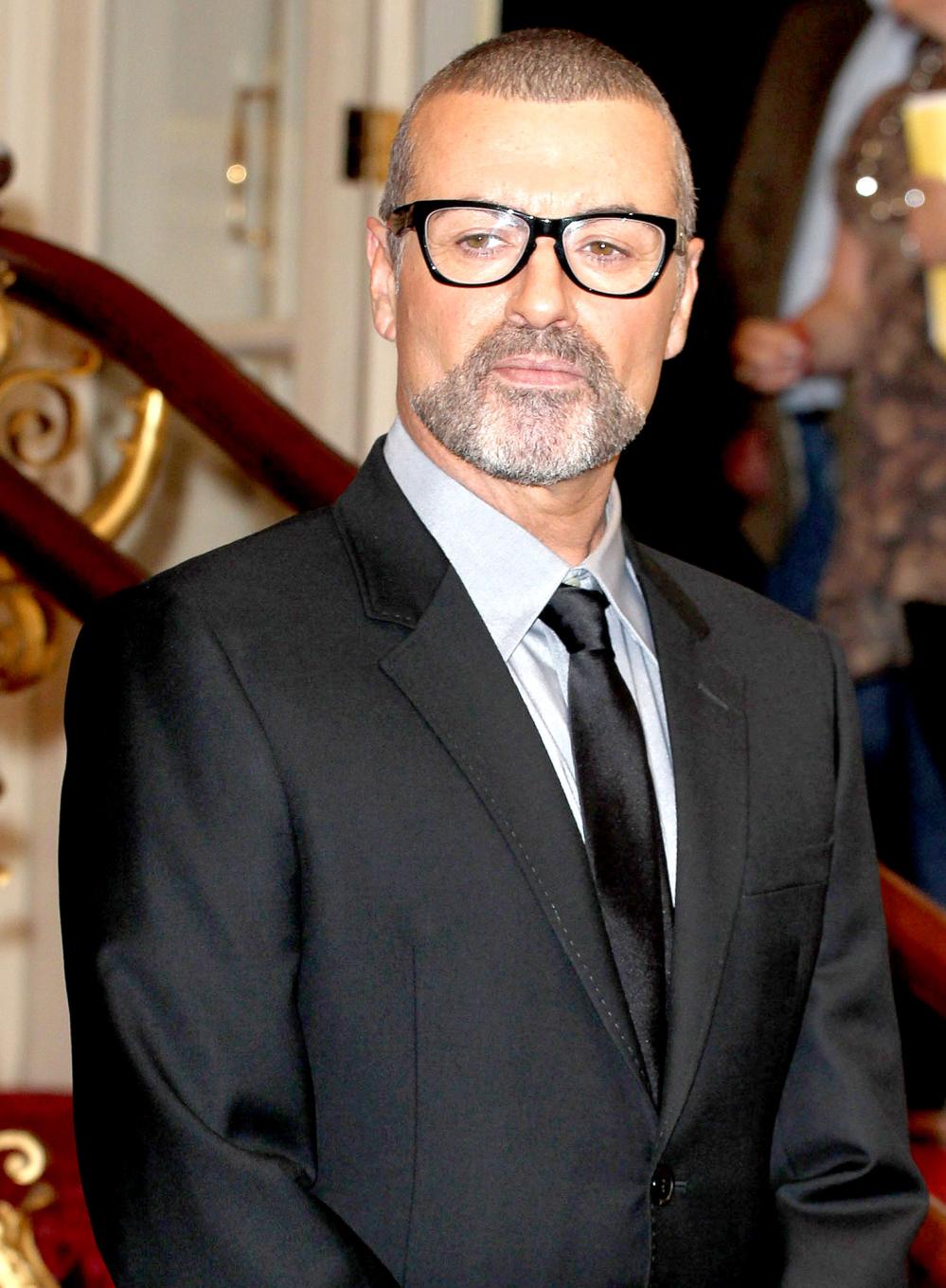 George Michael attends a press conference to announce his new European tour, Symphonica: The Orchestral Tour at The Royal Opera House on May 11, 2011 in London, England.