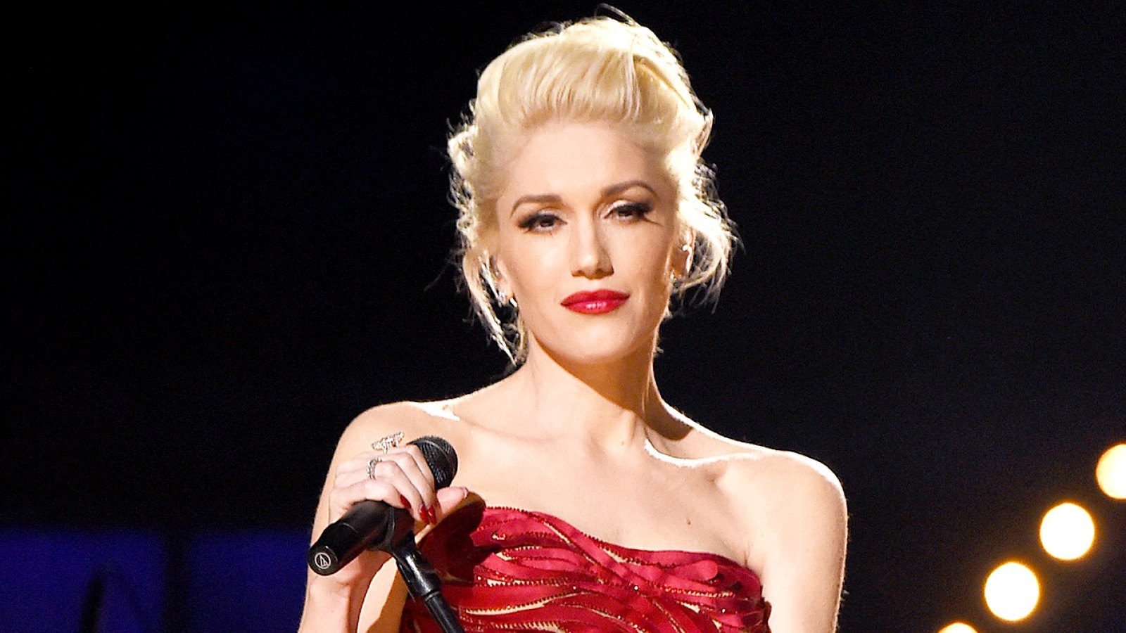 Gwen Stefani performs at The 57th Annual GRAMMY Awards.
