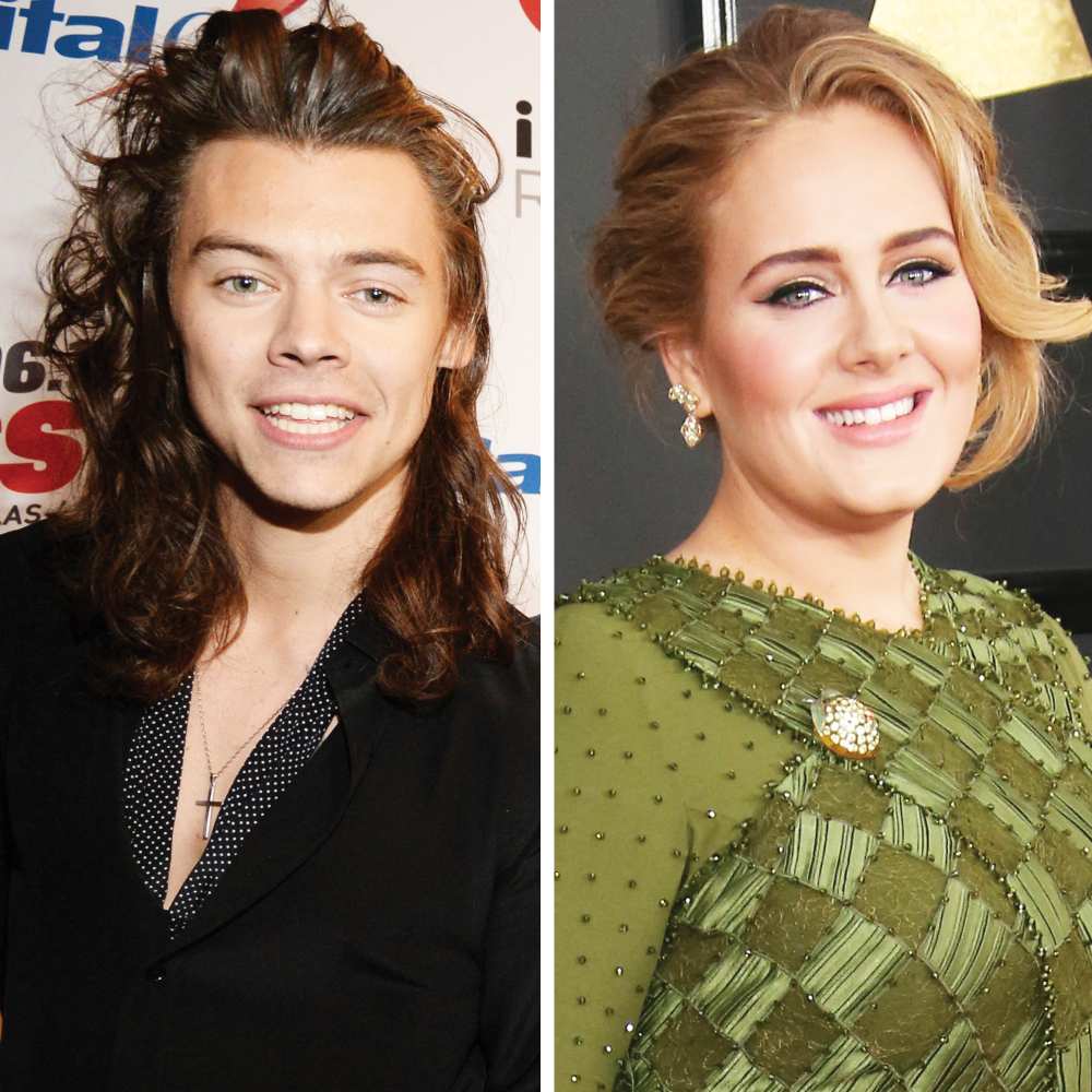 Harry Styles and Adele