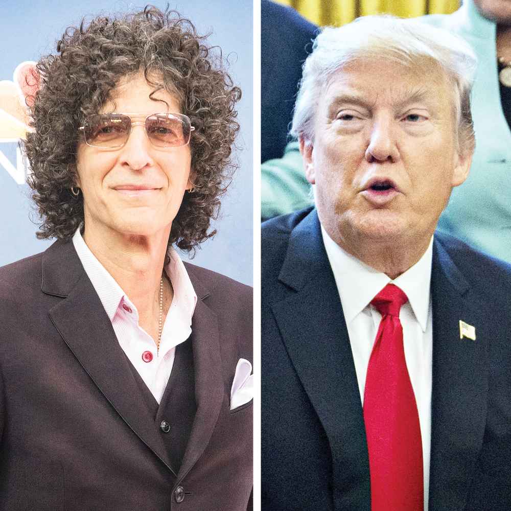 Howard Stern and Donald Trump