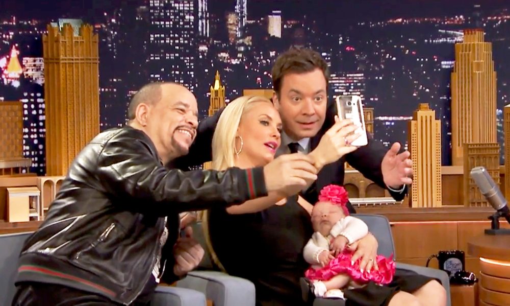 Ice T, Coco Austin, Chanel and Jimmy Fallon
