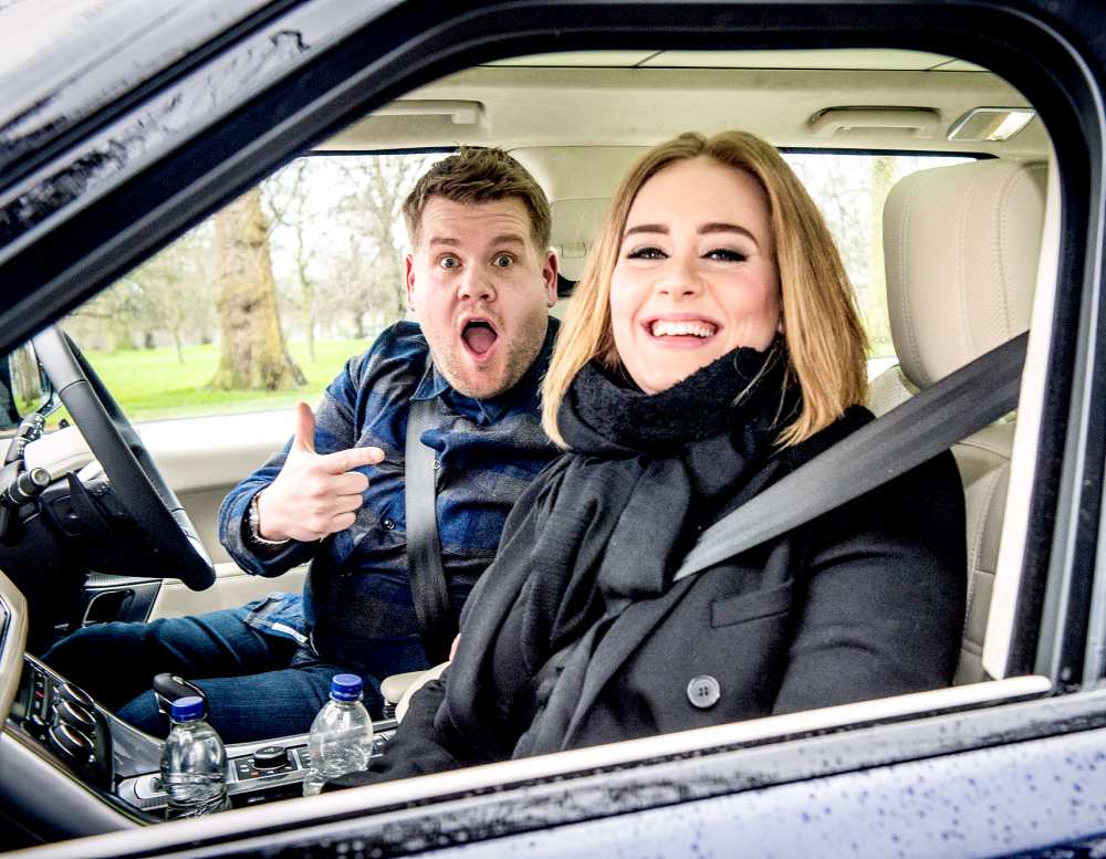 Adele joins James Corden for Carpool Karaoke.