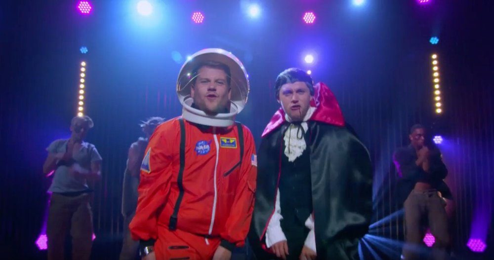 James Corden and Niall Horan sang about Halloween