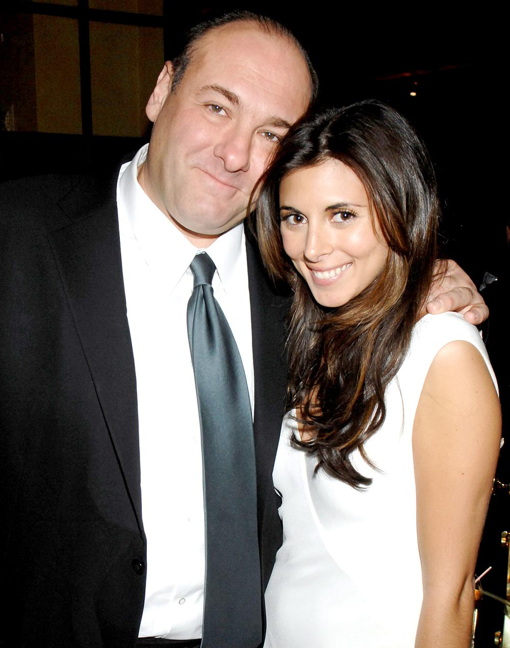 James Gandolfini and Jamie-Lynn Sigler in 2007.
