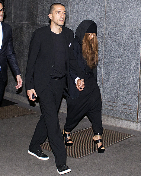 janet and wissam attend giorgio dinner