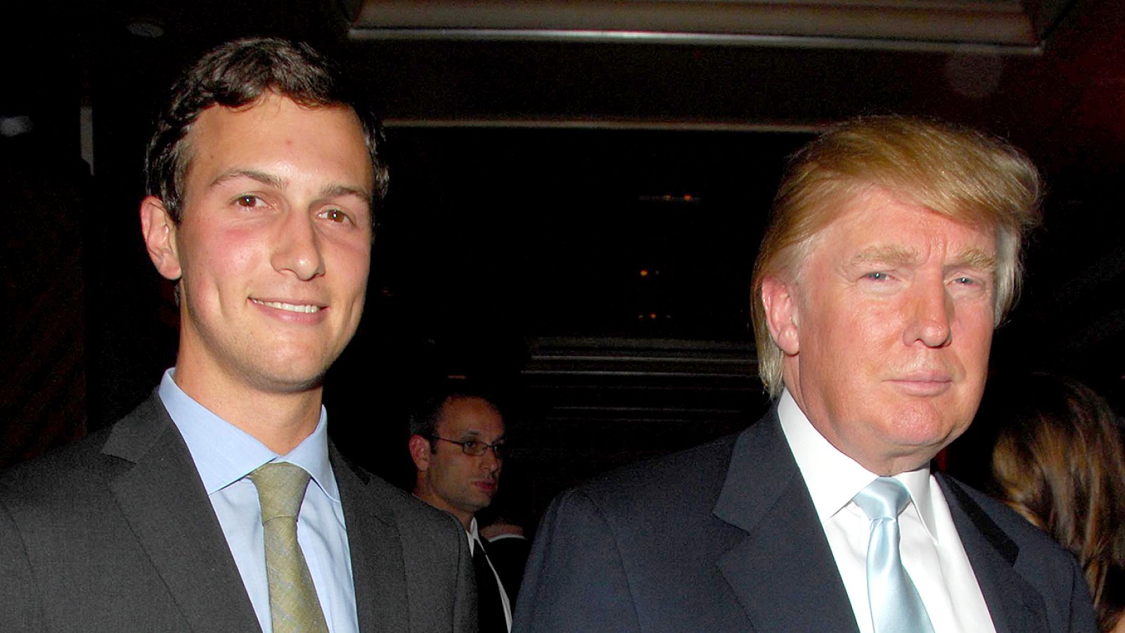 Jared Kushner and Donald Trump attend IVANKA TRUMP celebrates launch of IVANKA TRUMP FINE JEWELRY and opening of IVANKA TRUMP BOUTIQUE at Country at Carlton Hotel on September 20, 2007 in New York City.