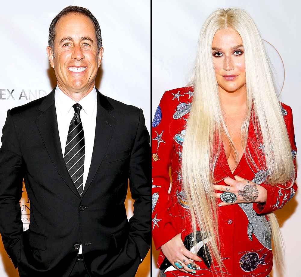 Jerry Seinfeld and Kesha