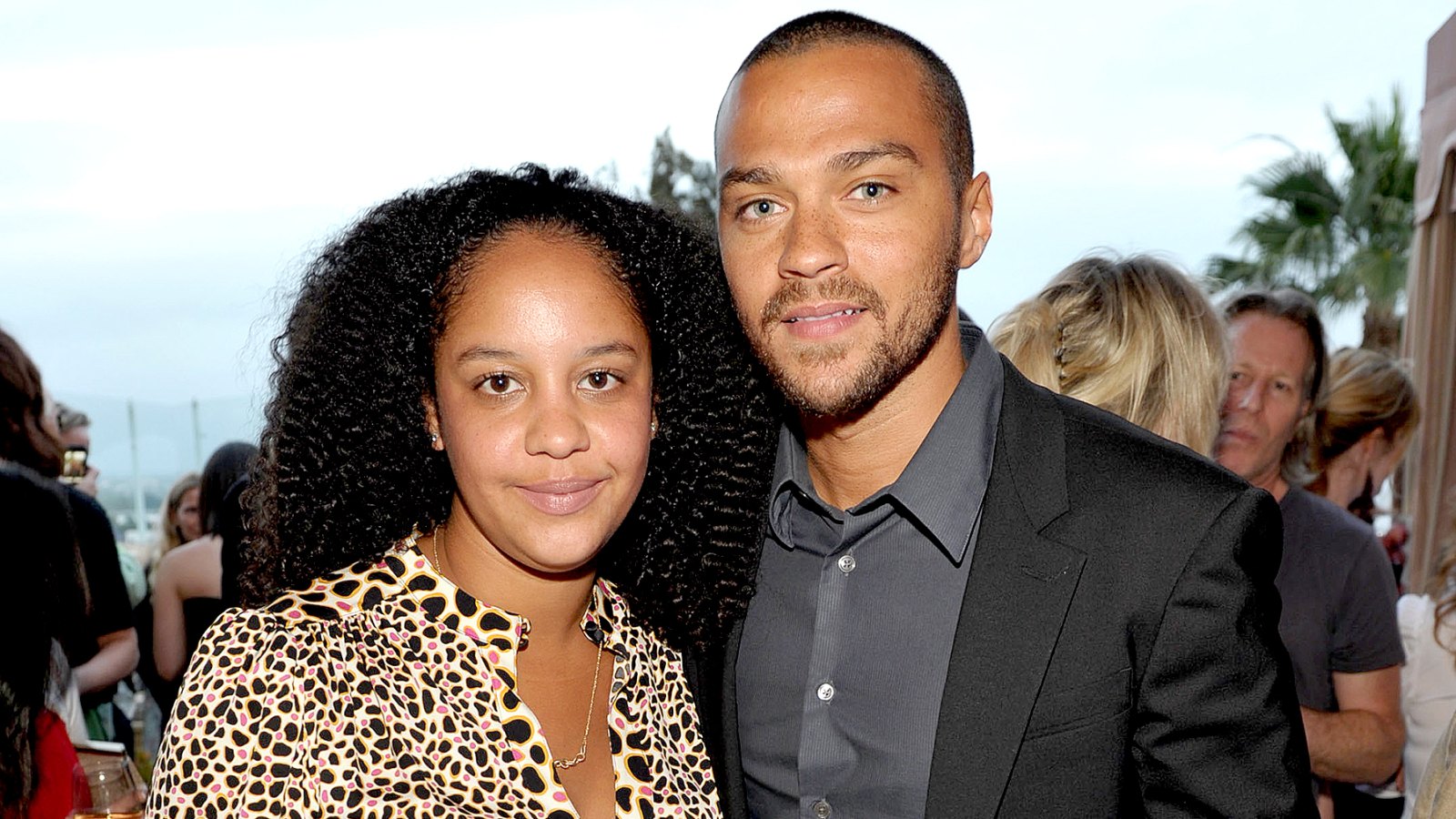 Jesse Williams and Aryn Drake-Lee attend the "GQ, Nautica, and Oceana World Oceans Day Party" at Sunset Tower on June 8, 2010 in West Hollywood, California.