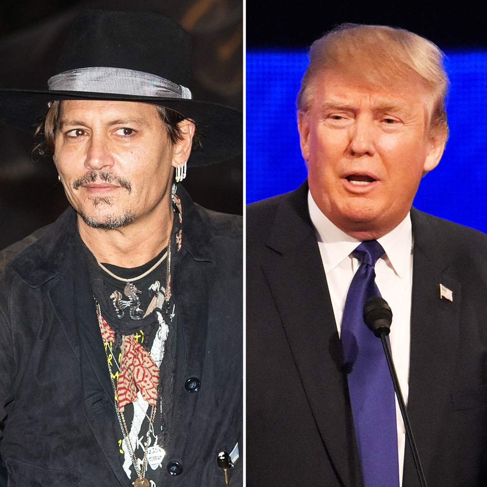 Johnny Depp Donald Trump