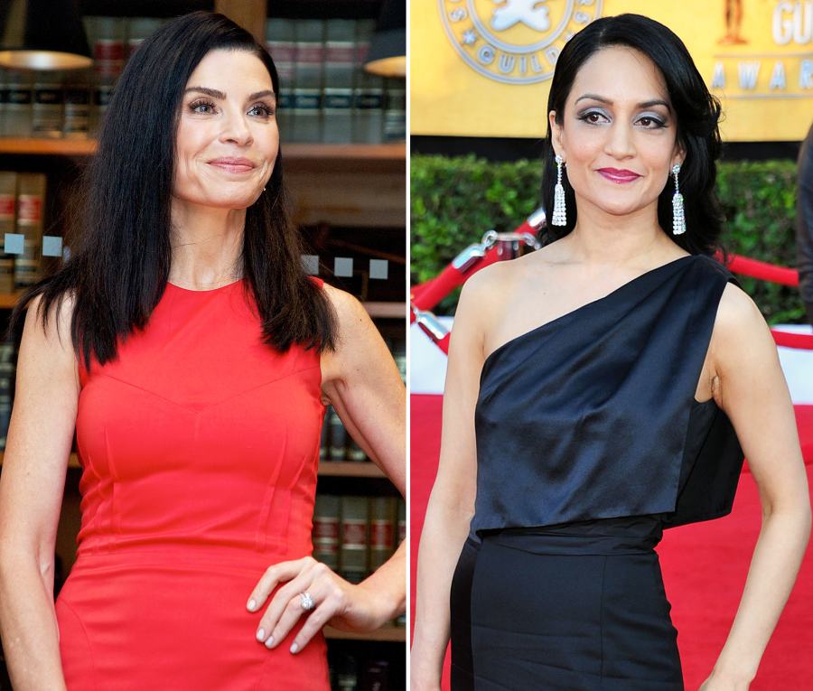 Julianna Margulies and Archie Panjabi