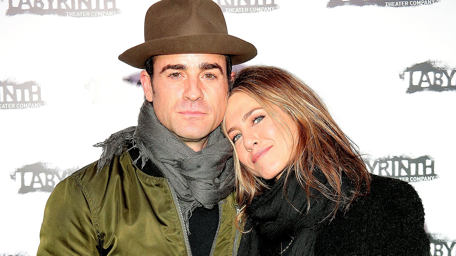 Justin Theroux and Jennifer Aniston attend the Celebrity Charades Goes Medieval Gala 2015 at Capitale on November 16, 2015 in New York City.