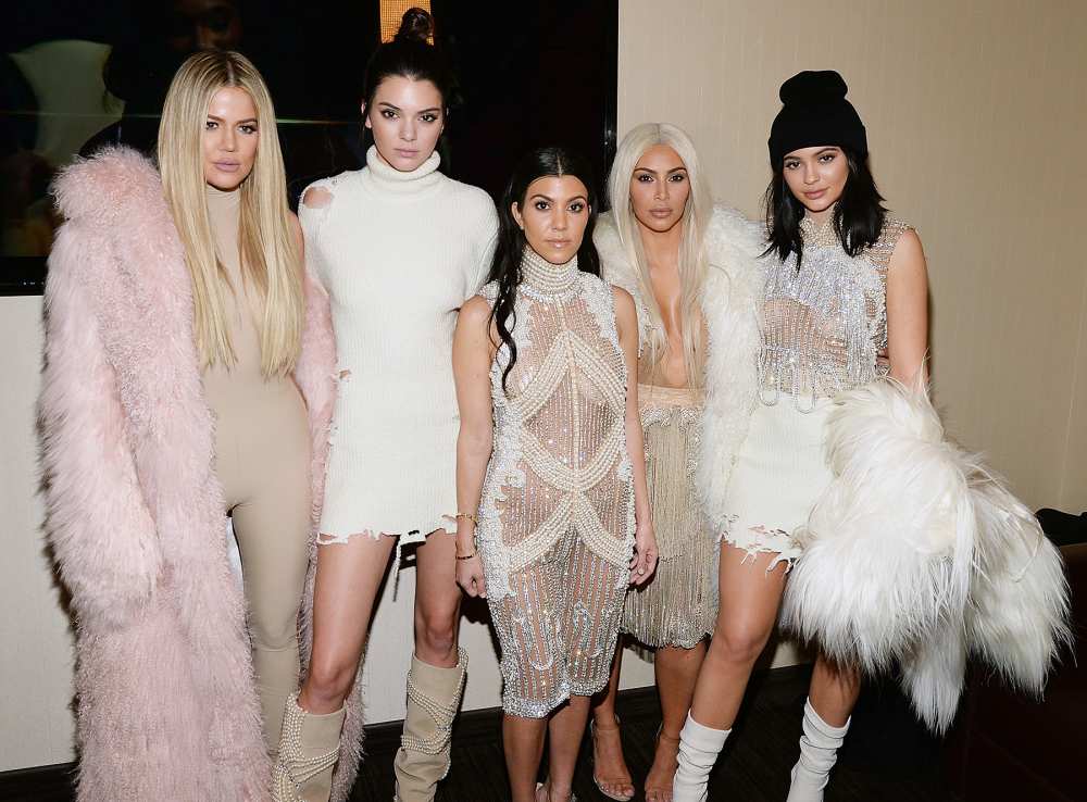 Khloe Kardashian Kendall Jenner Kourtney Kardashian Kim Kardashian West Kylie Jenner