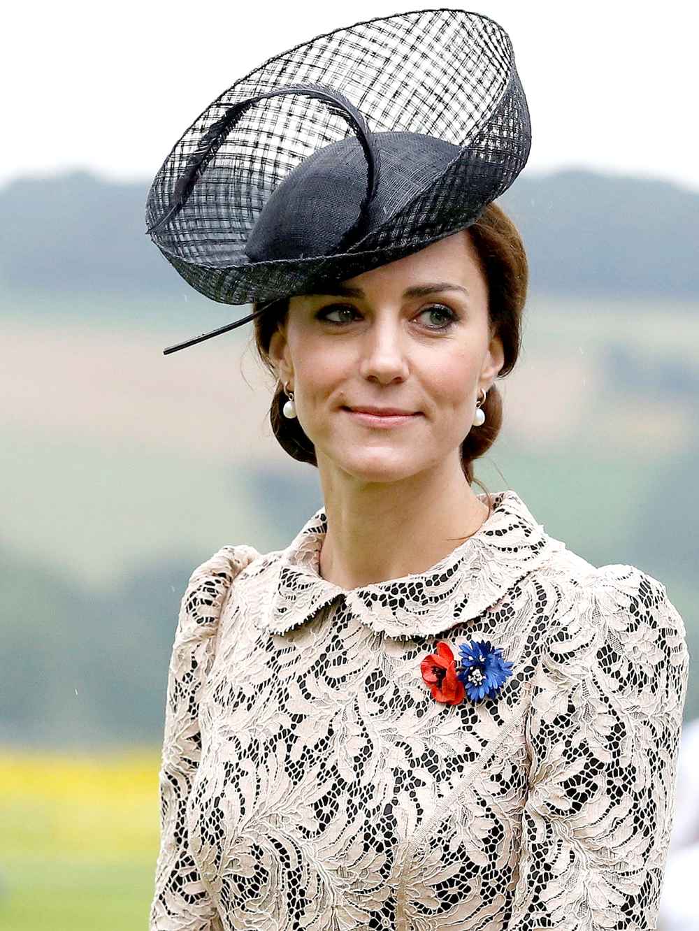Catherine, Duchess of Cambridge attends the 100th anniversary of the beginning of the Battle of the Somme at the Thiepval memorial to the Missing on July 1, 2016 in Thiepval, France.