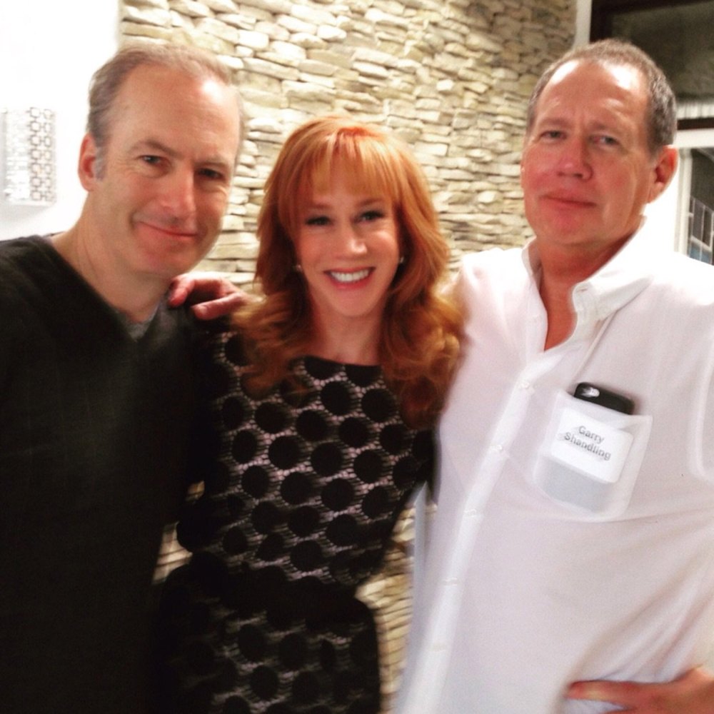 Kathy Griffin and Garry Shandling