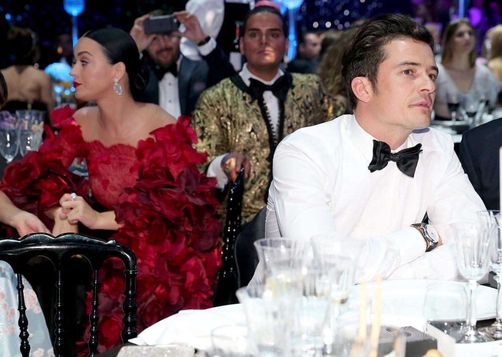 Katy Perry and Orlando Bloom attend the amfAR's 23rd Cinema Against AIDS Gala at Hotel du Cap-Eden-Roc on May 19, 2016 in Cap d'Antibes, France.