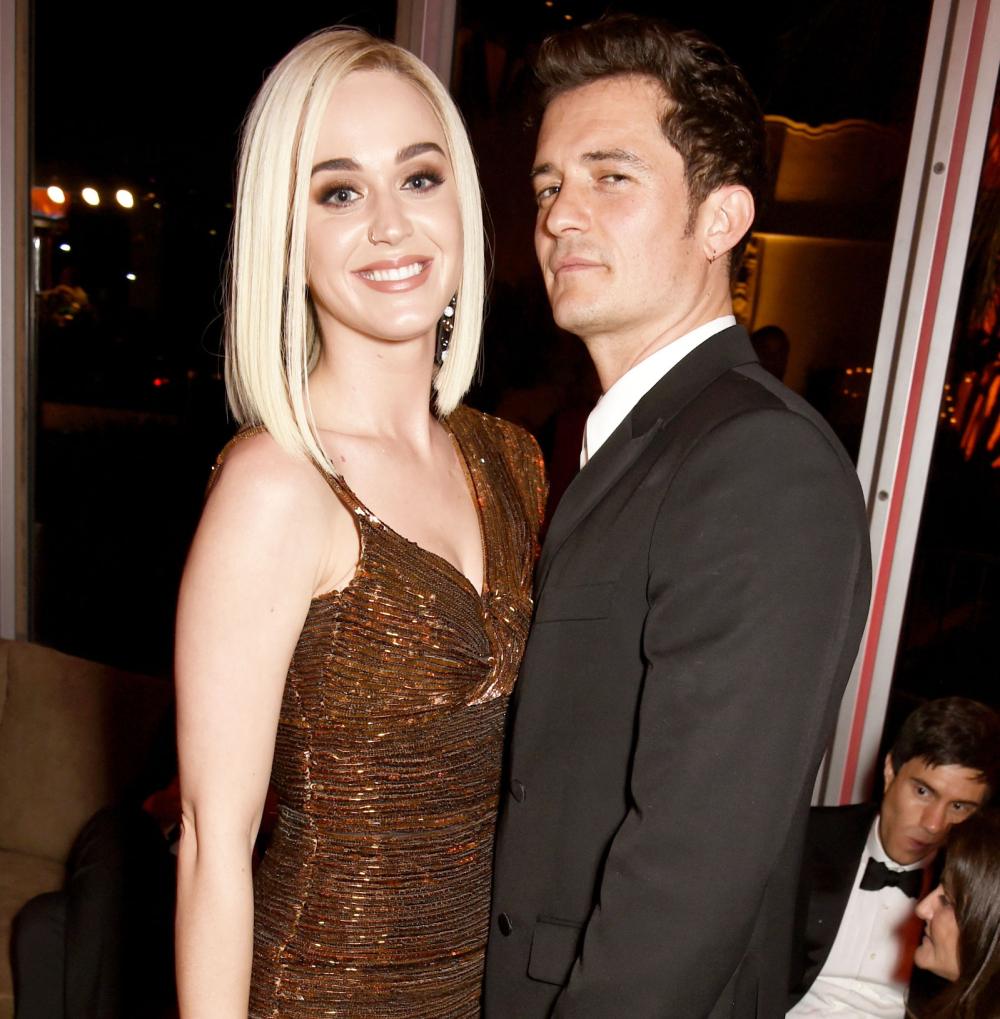 Katy Perry and Orlando Bloom