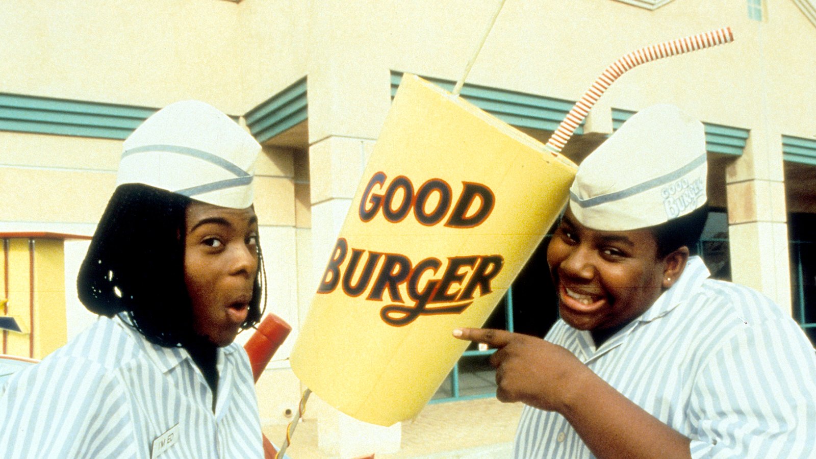 Kel Mitchell and Kenan Thompson in 'Good Burger', 1997.
