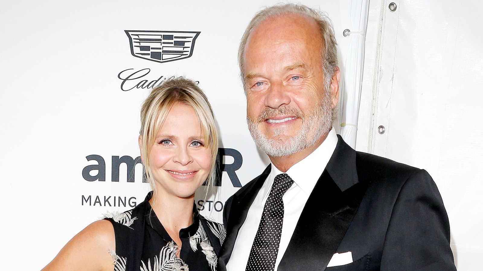 Kelsey Grammer and Kayte Walsh attend amfAR's Inspiration Gala Los Angeles at Milk Studios on October 27, 2016 in Hollywood, California.
