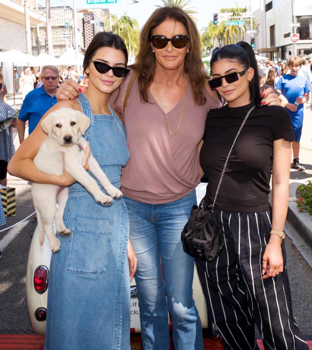 Caitlyn Jenner Spends Father’s Day With Kendall and Kylie