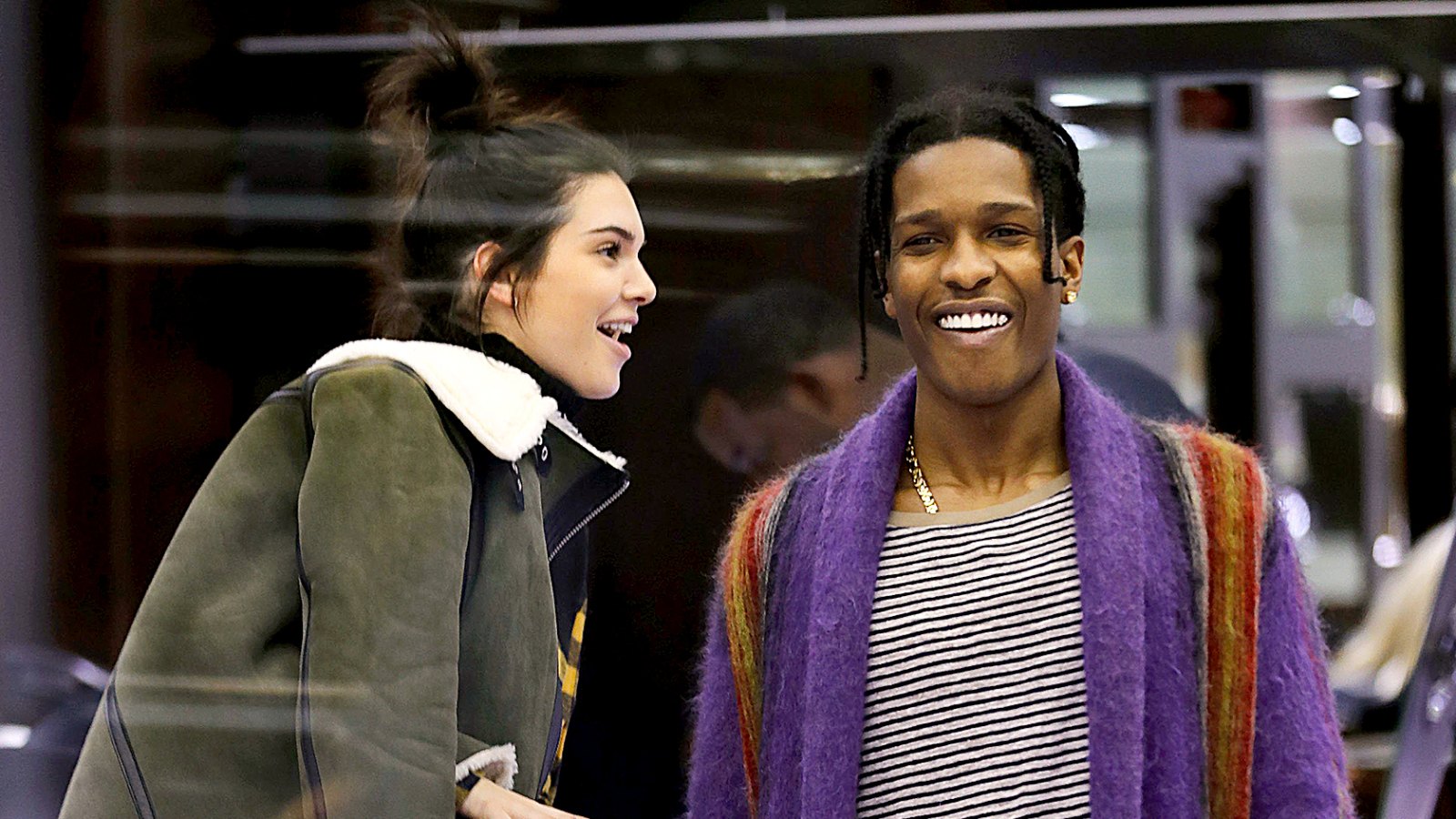 Kendall Jenner and rumored bf A$AP Rocky (ASAP) go jewelry shopping.