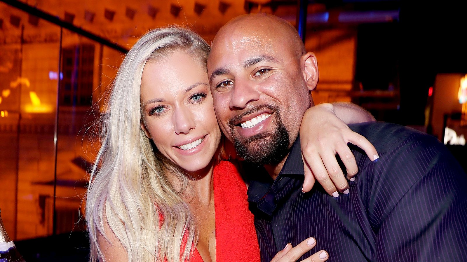 Kendra Wilkinson and Hank Baskett celebrates Wilkinson's birthday during the premiere celebration for WE tv's "Kendra on Top" and "Sex Tips for Straight Women from a Gay Man" on June 8, 2017 in Las Vegas, Nevada.