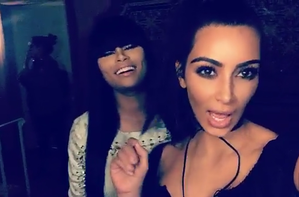 Blac Chyna and Kim Kardashian