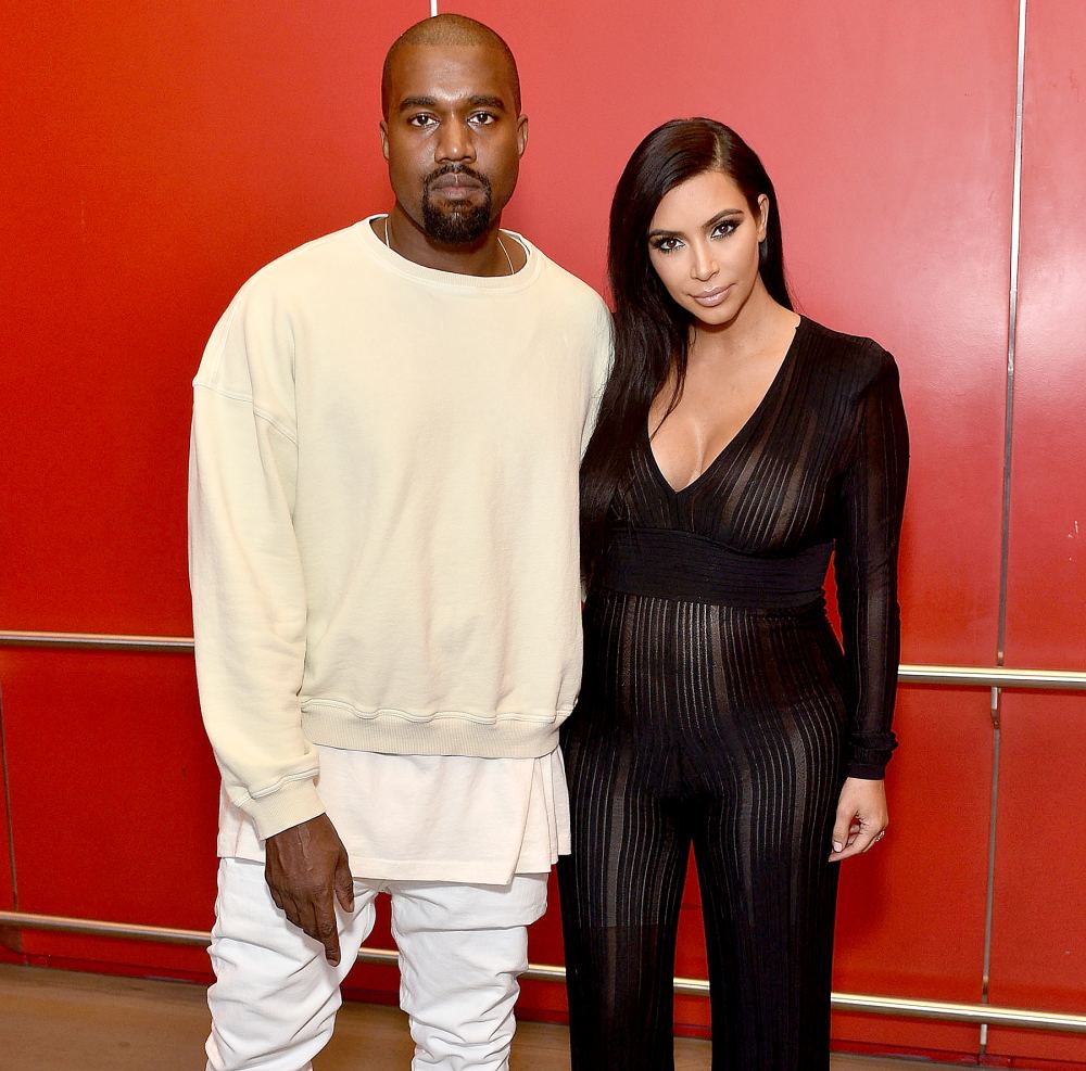 Kayne West and Kim Kardashian attend LACMA Director's Conversation With Steve McQueen, Kanye West, And Michael Govan About "All Day/I Feel Like That" presented by NeueHouse in association with UTA Fine Arts at LACMA on July 24, 2015 in Los Angeles, California.